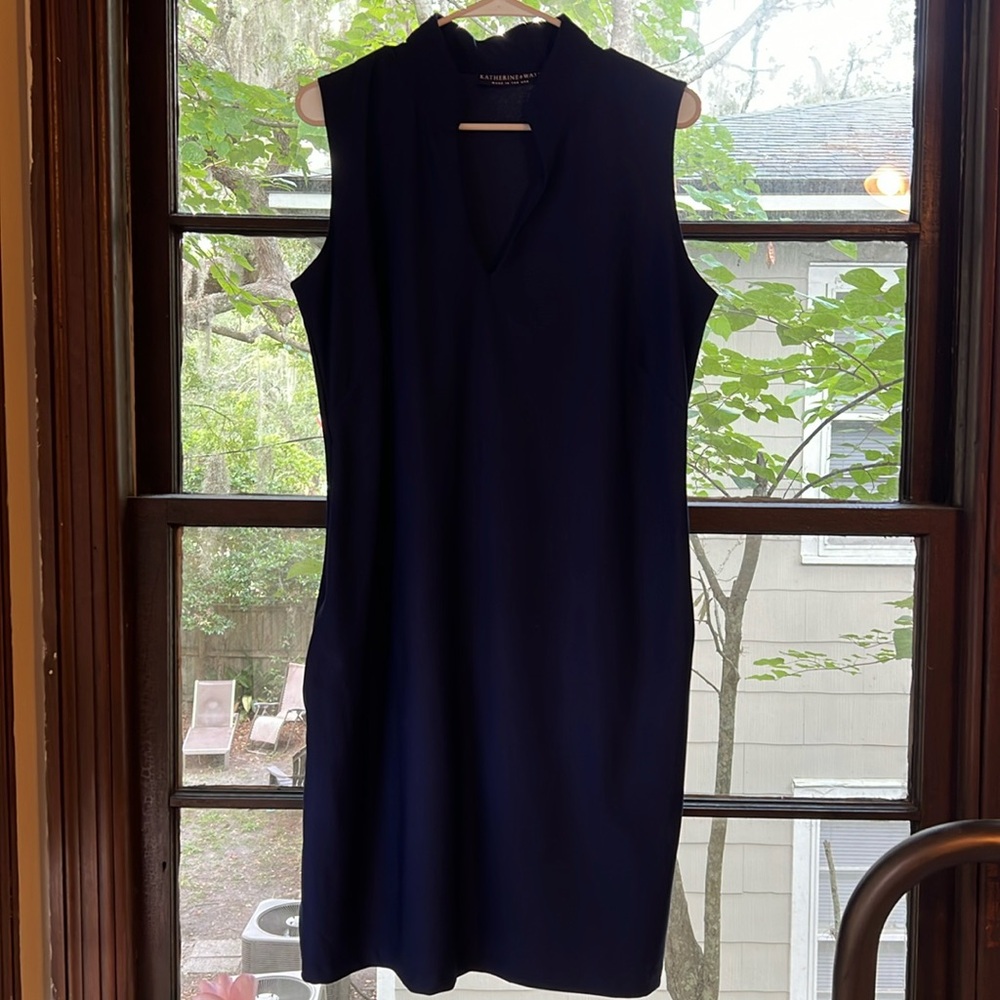 Katherine Way Navy Blue Dress